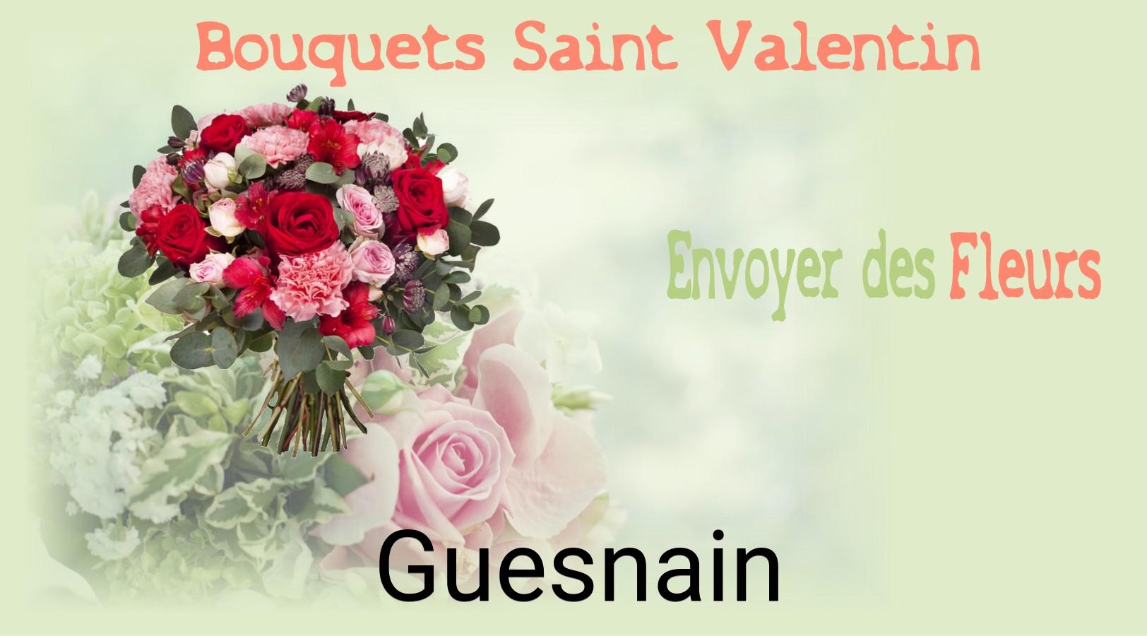Roses de Saint-Valentin livrées à Guesnain